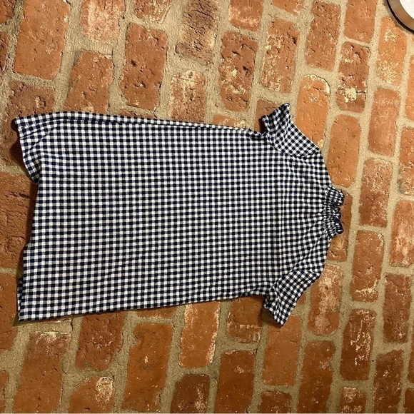 Zara Trafaluc size small blue and white gingham dress - Picture 5 of 13